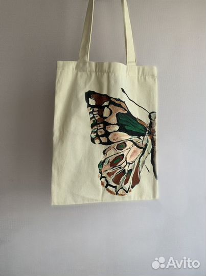 Cумка шоппер роспись