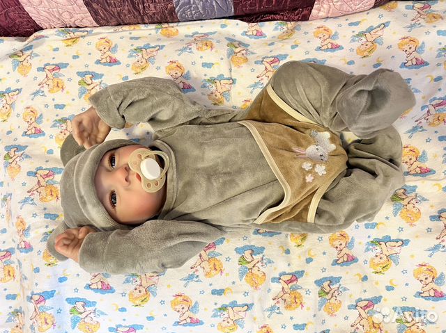 Кукла Реборн силиконовый мальчик