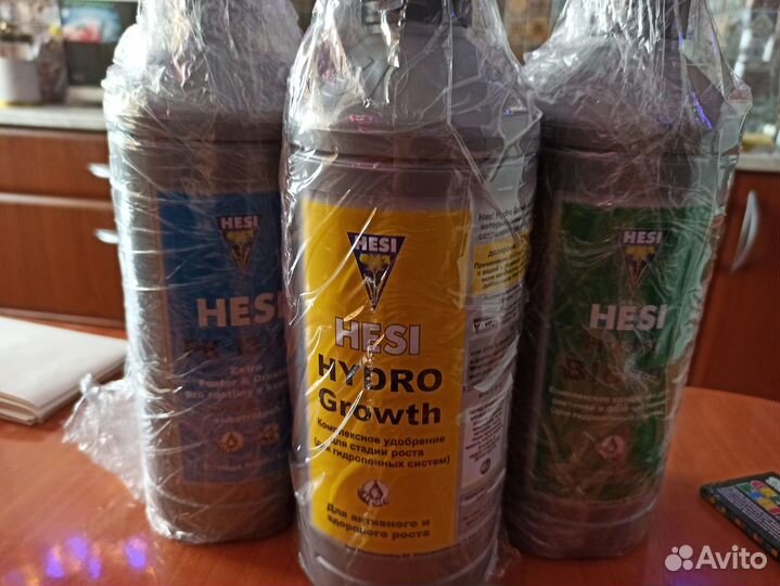 Комплект удобрений для гидропоники Hesi 3x1 л