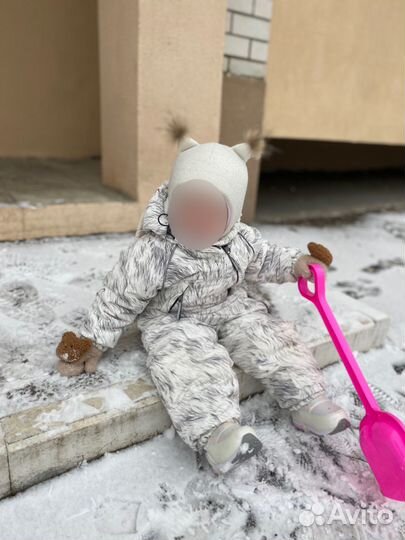 Шапка зимняя для девочки 45-48