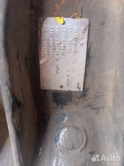 Редуктор заднего моста MAN TGX 2008 81350106256