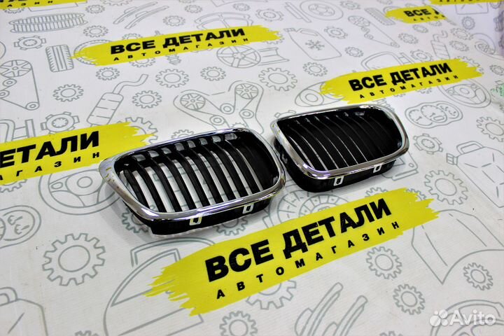 Решетка радиатора BMW E39 00-03 хром