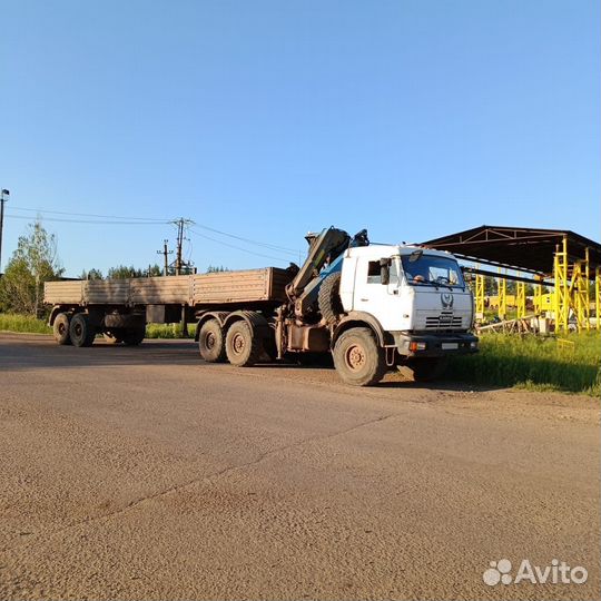 КАМАЗ 43118 с полуприцепом, 2013