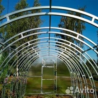 Теплица оцинкованная