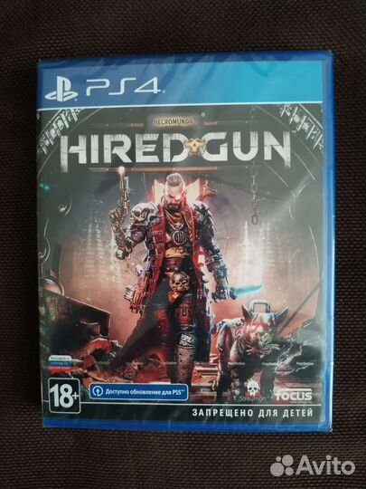 Hired Gun necromunda ps4 новый в плёнке