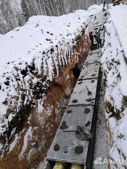 Ремонт теплотрассы. Отопление, водопровод