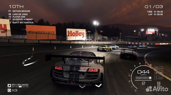 Игра Grid Autosport (xbox360) Полностью на русском