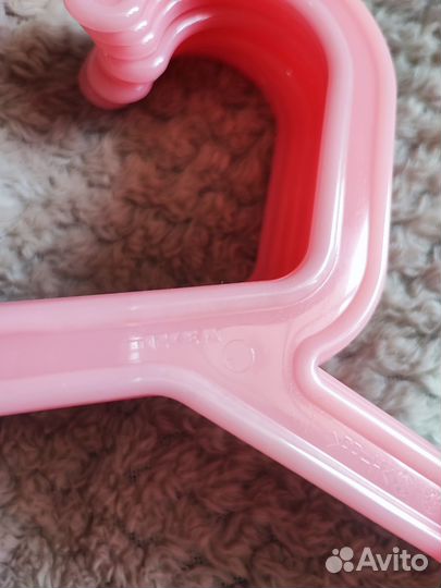 Детские Вешалки IKEA 8 штук розовые