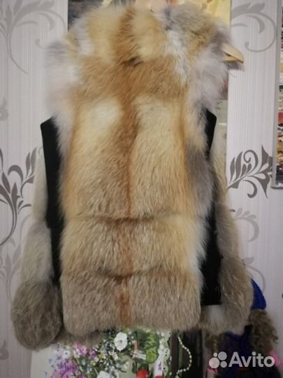 Жилетка из лисы