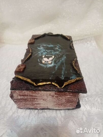 Бутылка книга с секретом