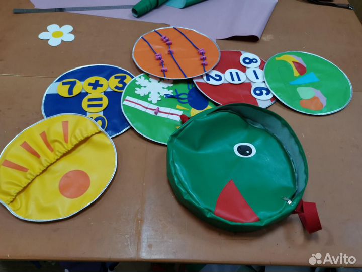 Дидактический набор - Сумочка с планшетками