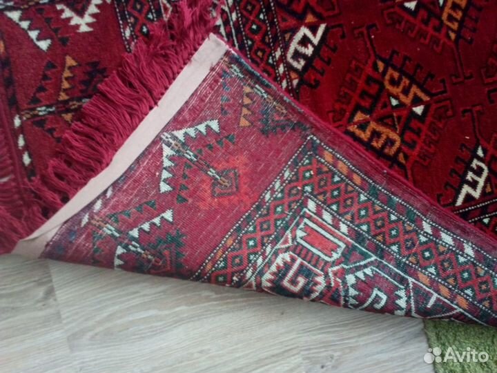 Ковер туркменский антикварный ручной работы