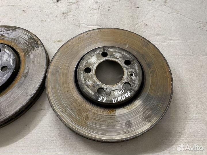 Диск тормозной передний к-кт Skoda Rapid (NH3) I