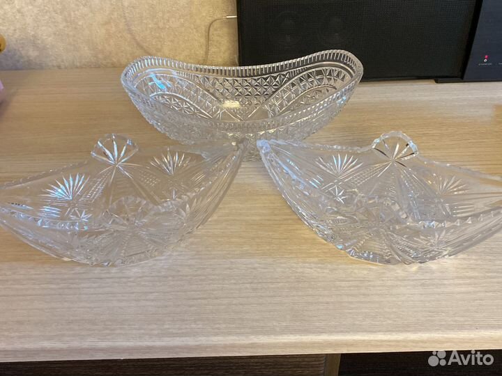 Хрустальная ваза