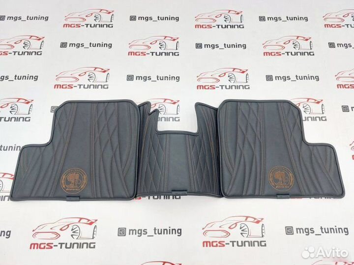 Коврики mercedes g class w463 полиуретановая кожа