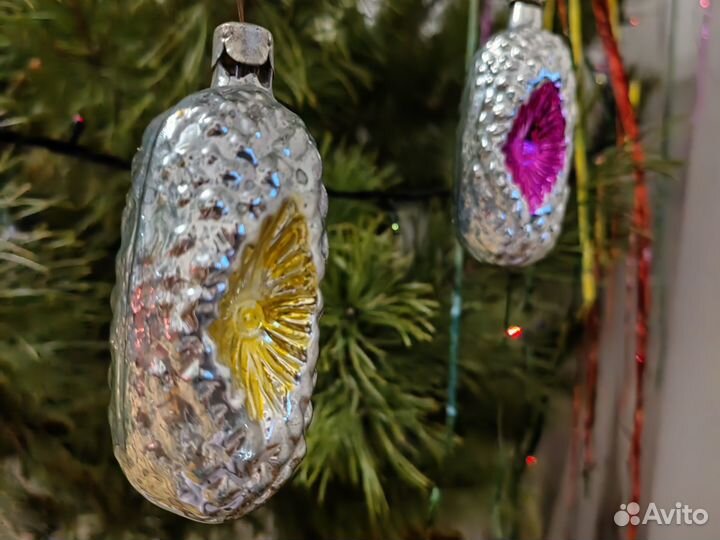 Елочные игрушки СССР