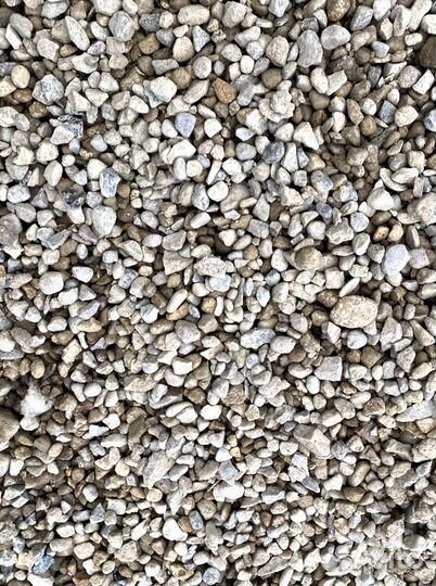 Щебень, Песок