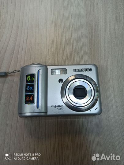 Фотоаппарат Samsung Digimax S600