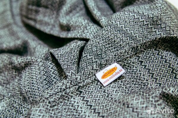 Слинг с шерстью Нати Испир Грей