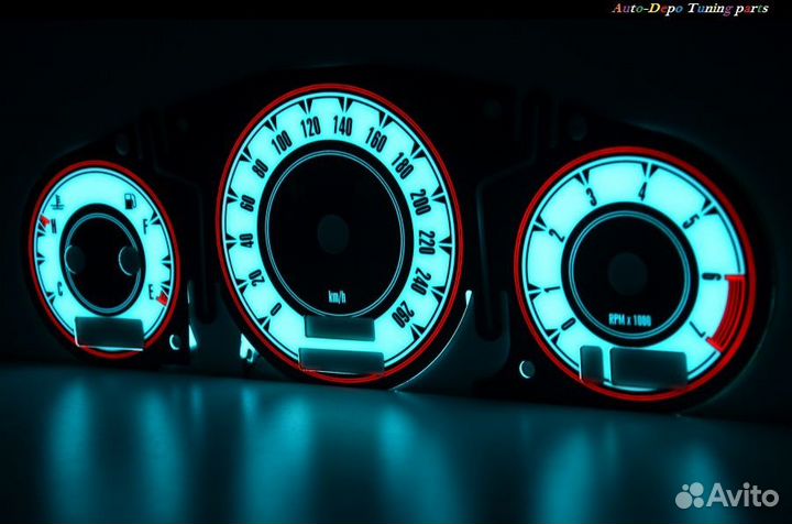 Шкалы приборов Chrysler Crossfire (04-08) V1