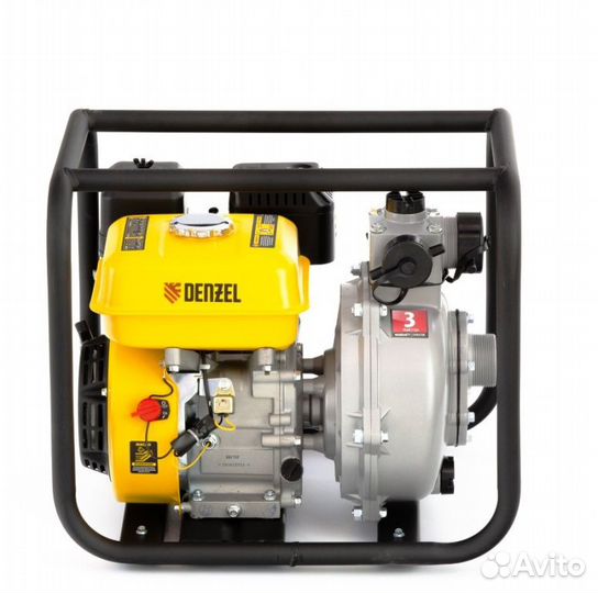 Мотопомпа бензиновая высоконапорная PX-50H Denzel