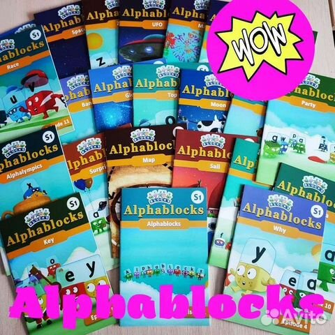 Alphablocks 26 книг на английском языке