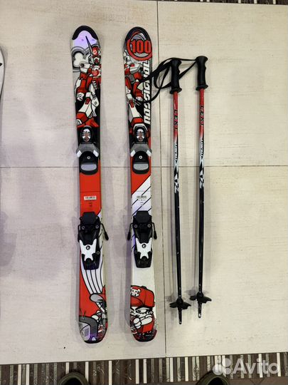 Горные лыжи детские 90 ми . Есть лыжи 100 см