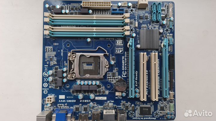 Gigabyte GA-B75M-D3H(R1.0) сокет LGA1155