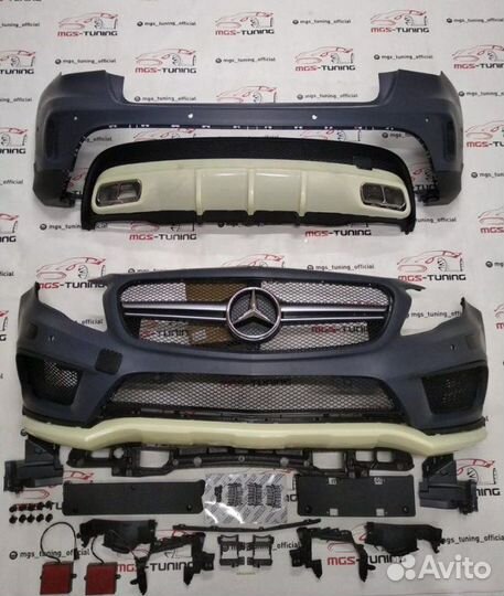 Комплект Mercedes x156 gla-class 45 amg стиль