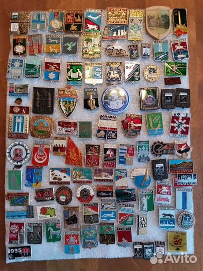 Значки города СССР