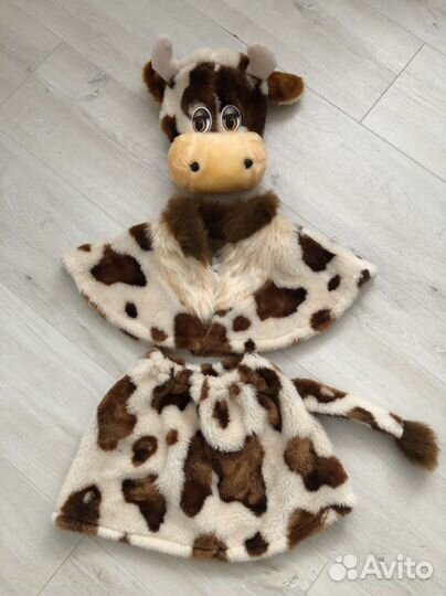 Новогодний костюм коровки