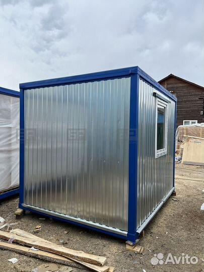 Бытовка 3х2.4 м в осб с линолеумом