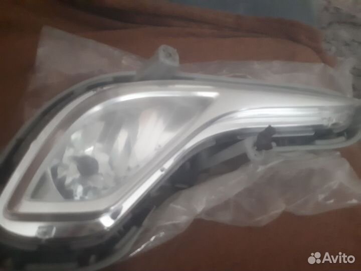 Фара противотуманная левая Hyundai Solaris
