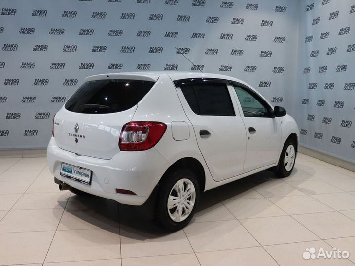 Renault Sandero 1.6 МТ, 2016, 78 000 км