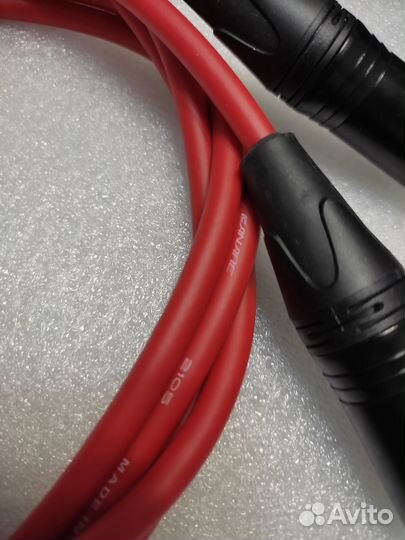 Кабели балансные мониторные Jack-XLR Canare