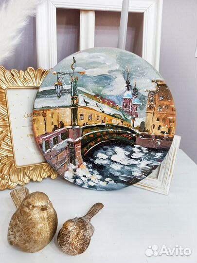 Картина городской пейзаж Санкт-Петербург Питер