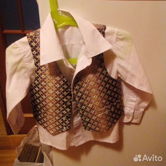 Жилетка+рубашка