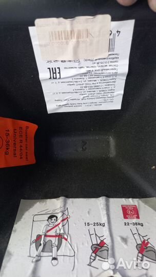 Детский авто бустер от 15 до 36 кг