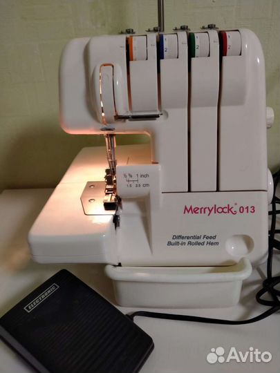 Оверлок Мerrylock 013, 4-х ниточный
