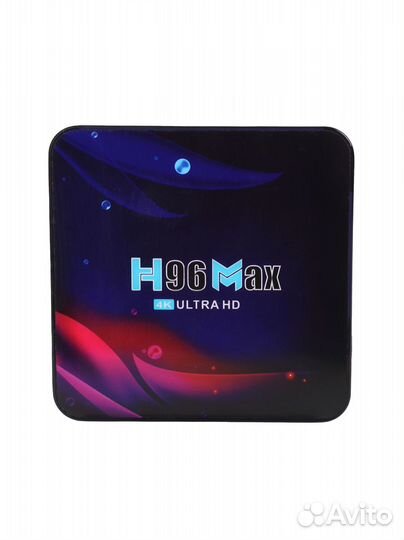 Смарт приставка андроид тв прошитая H96MAX 4/64GB
