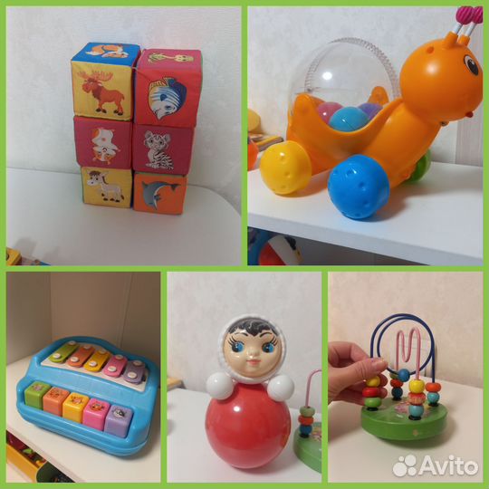 Развивающие игрушки пакетом