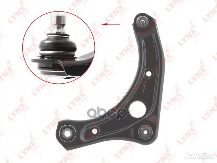 Рычаг передний нижний L nissan Micra (K13) 2010