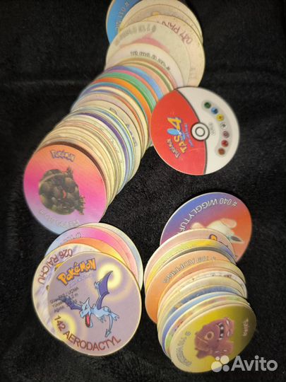 Фишки покемон 200+штук