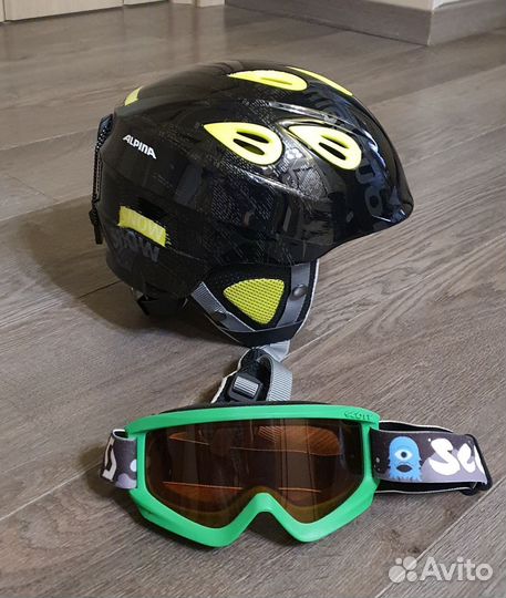 Шлем горнолыжный детский