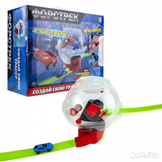 Трек Т16059 Форстрек автодром, 2 машинки, сфера