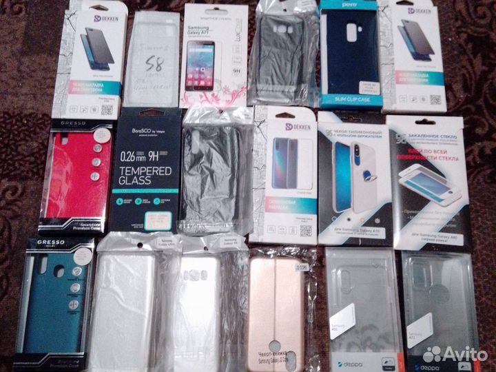 Чехлы и защитные стекла для телефонов samsung