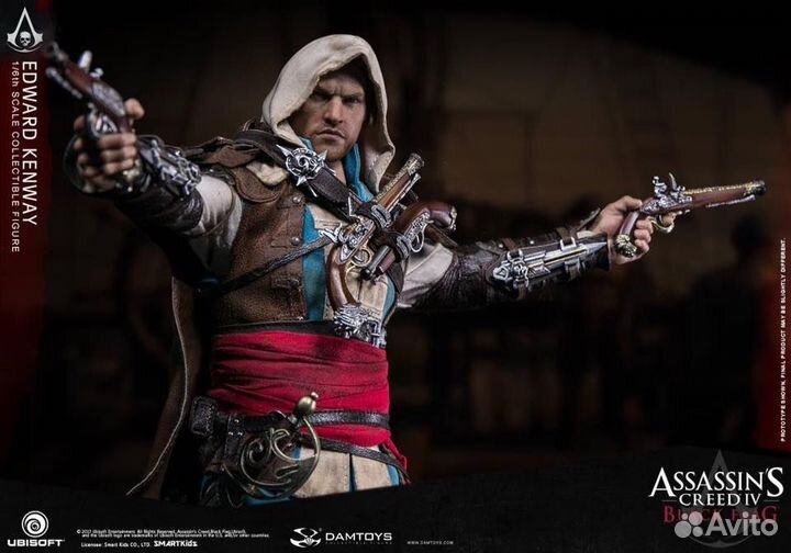 Damtoys Assassins Creed black Flag Edward DMS003