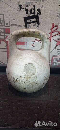 Гиря 24 кг СССР