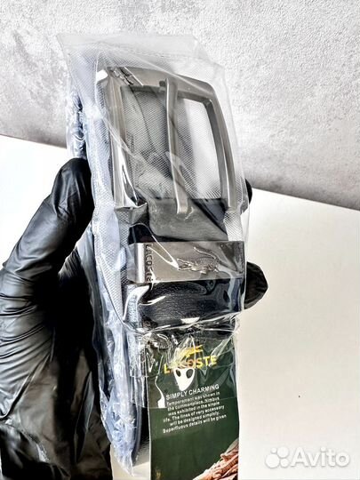 Набор Lacoste (часы, пояс, парфюм)