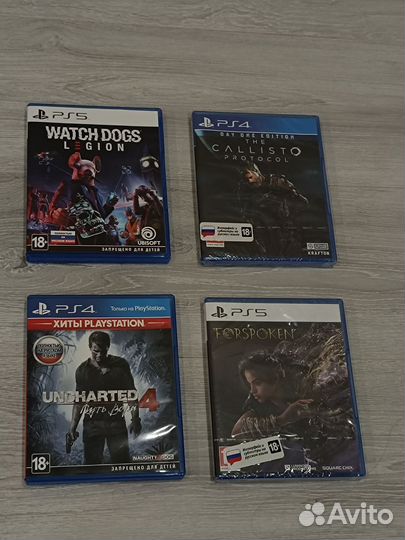 Игры для ps4,ps5
